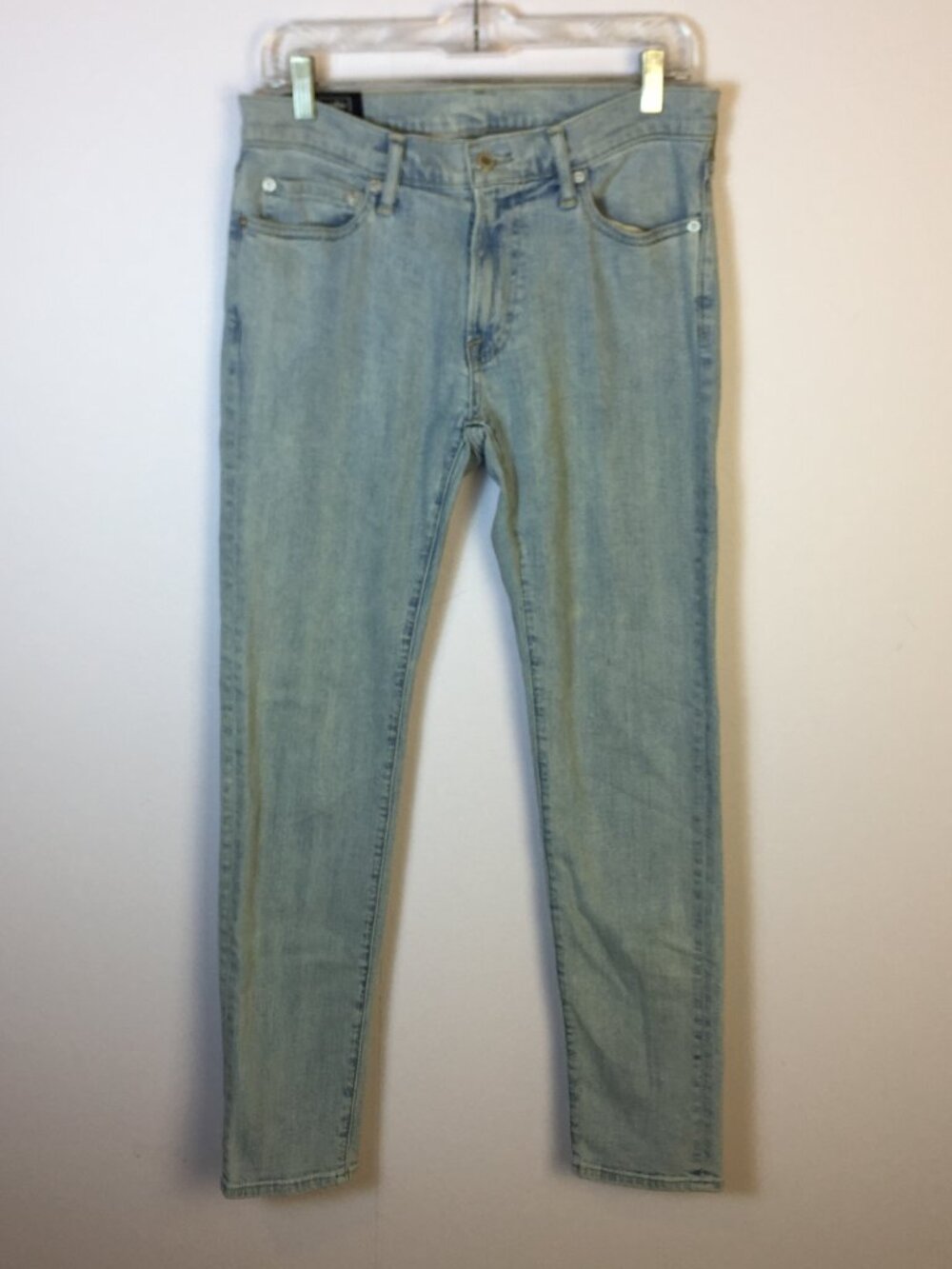Abercrombie & Fitch Jeans Mens 31x30 Felix Super Slim Stretch Denim Light Wash